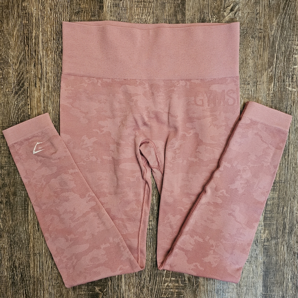 Gymshark Adapt Seamless Pink Leggings Size SMALL